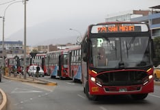 Transporte público opera aproximadamente al 97% en Lima y Callao tras paro, afirma la ATU