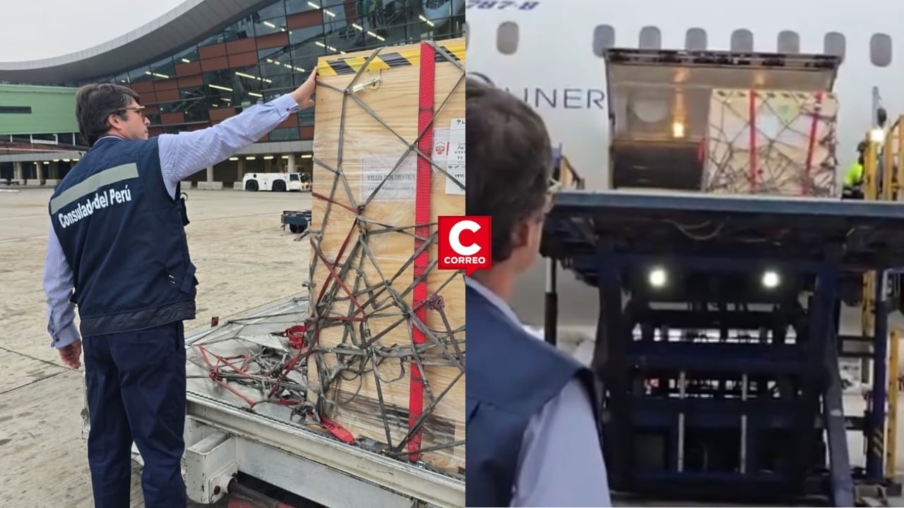 Elecciones 2026: ONPE recibirá en los próximos días todo el material electoral procedente del extranjero. Composición: Diario Correo.