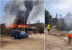 Chincha: voraz incendio afecta vivienda en el sector de San Andrés