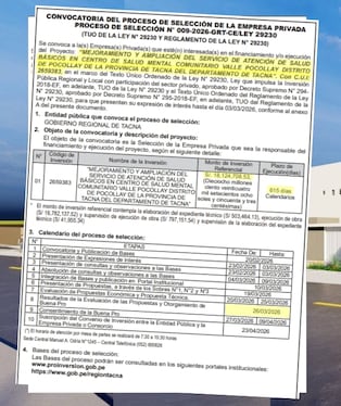 Tacna tendrá centro de salud mental, será el primero con infraestructura propia del país