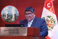 Titular del Minem anuncia construcción de una central nuclear en Perú