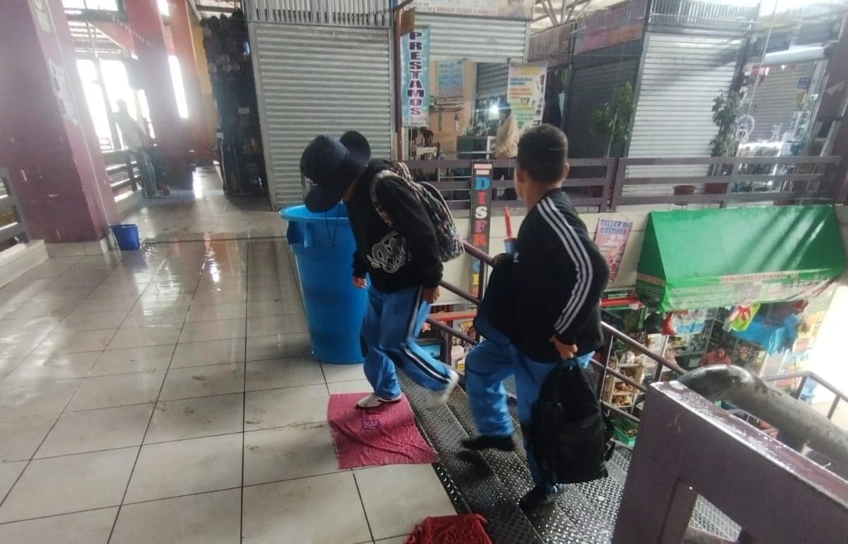 Lluvia inusual en Majes pone en jaque a los comerciantes. (FOTO: Difusión)