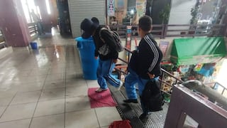 Lluvia intensa en Majes expone fallas en Mercado Metropolitano