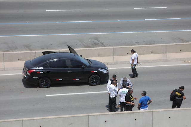 Asalto armado en San Miguel (Fotos: Violeta Ayasta/@photo.gec)