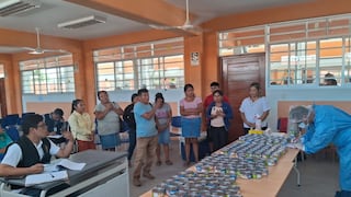 Piura: Inspeccionan colegio donde se encontró alimentos contaminados