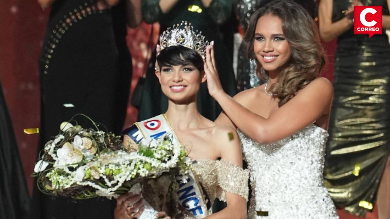 Eve Gilles se corona Miss Francia 2024 y hace historia al ser la primera reina con cabello corto.