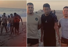 Pisco: Policías del Pelotón Cobra rescatan a joven que estuvo a punto de ahogarse en el mar