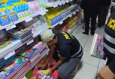 Incautan cuadernos en intervención a importadoras de Arequipa (VIDEO)