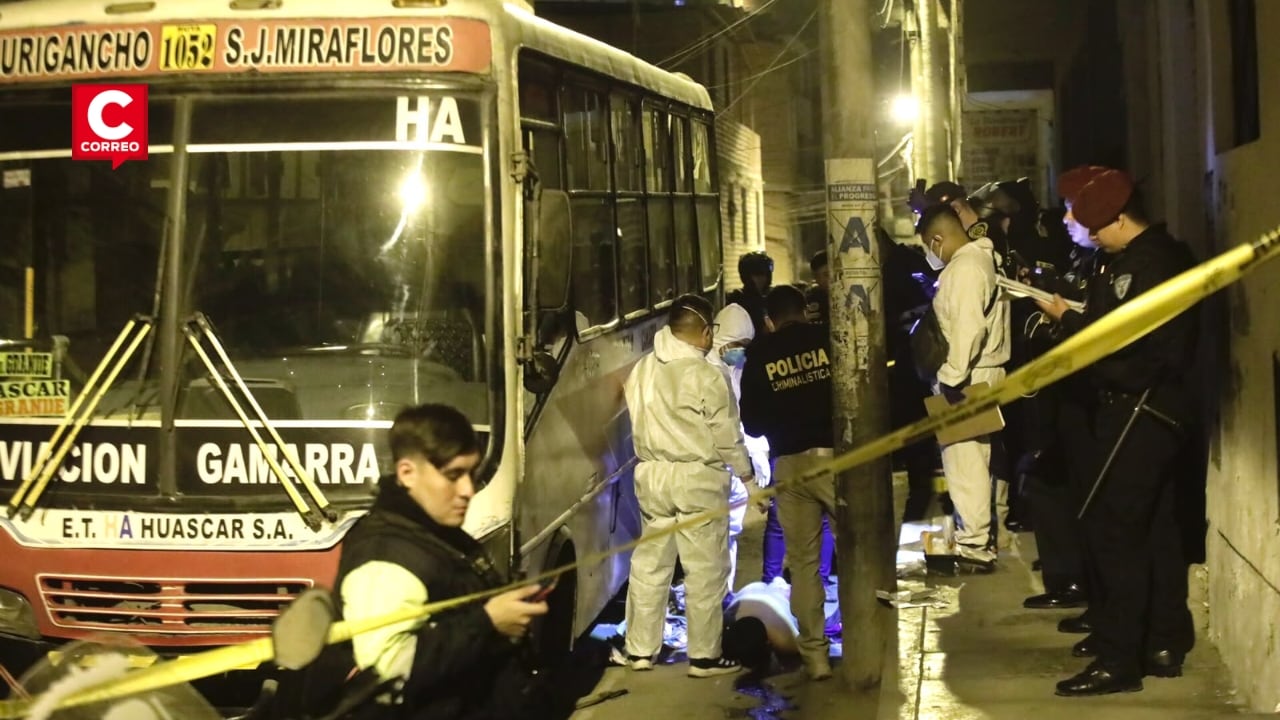 SJL: dos jóvenes son asesinados a balazos mientras conversaban frente a una bodega