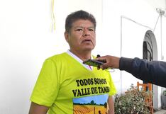 Protesta contra el proyecto minero Tía María se trasladará a la ciudad de Arequipa