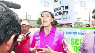 Yamila Osorio espera resultados de comisión que investiga área de Logística del GRA
