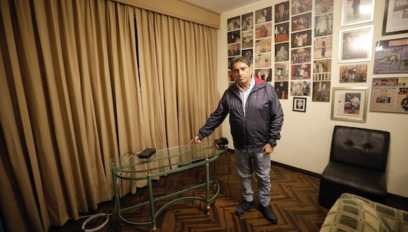 Carlos Álvarez reveló que los ladrones se llevaron hasta  25 mil soles en donaciones. Fotos: Joel Alonzo/ @photo.gec