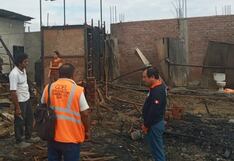 Sullana: Incendio arrasó con dos viviendas