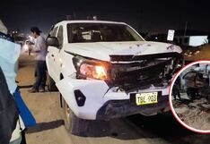 La Libertad: Padre de familia pierde la vida en accidente de tránsito en Moche