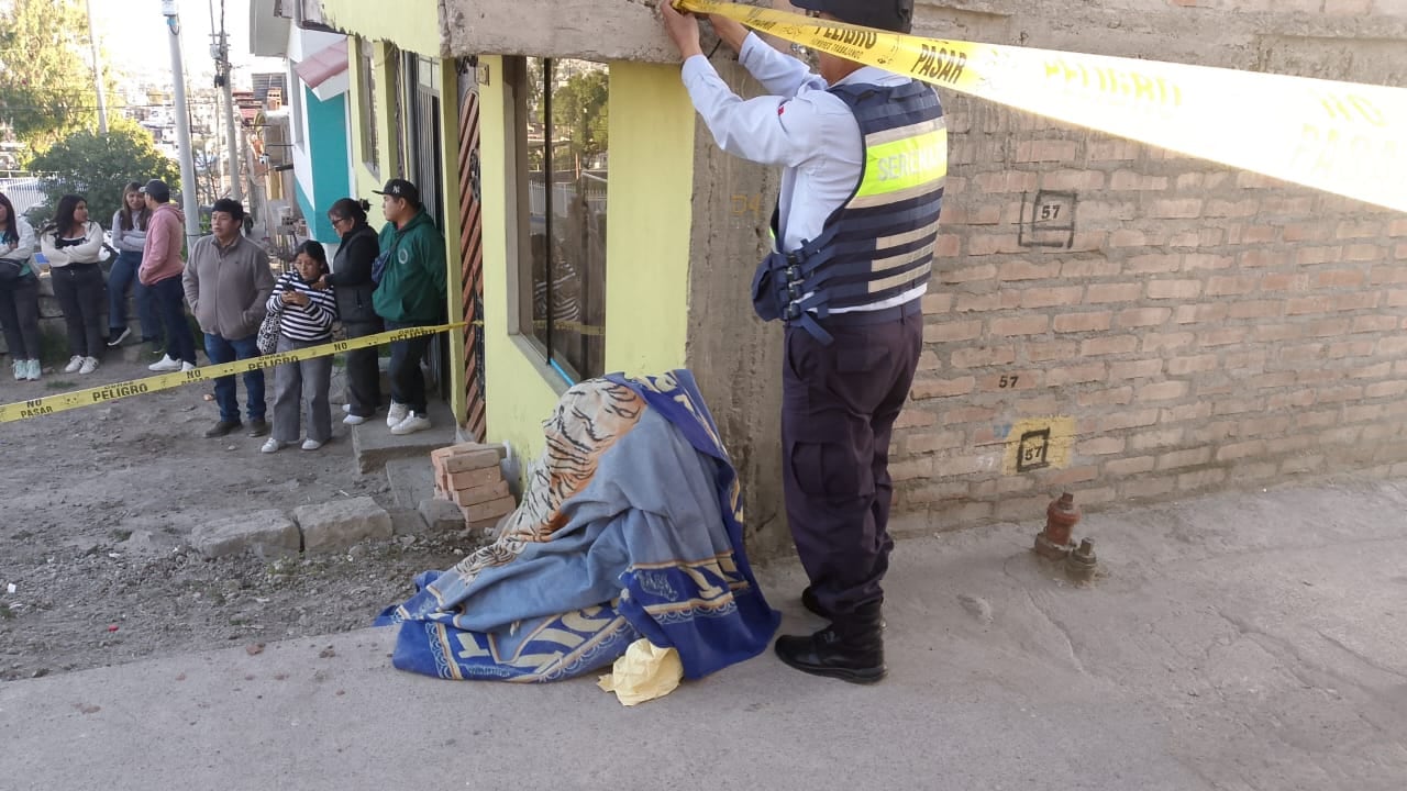 Hombre muere tras ser atropellado en el distrito de Miraflores, en Arequipa. Foto: Serenazgo Miraflores.