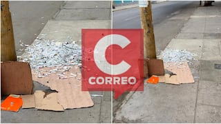 Ica: arrojan insumos médicos en plena vía pública y generan alarma en vecinos