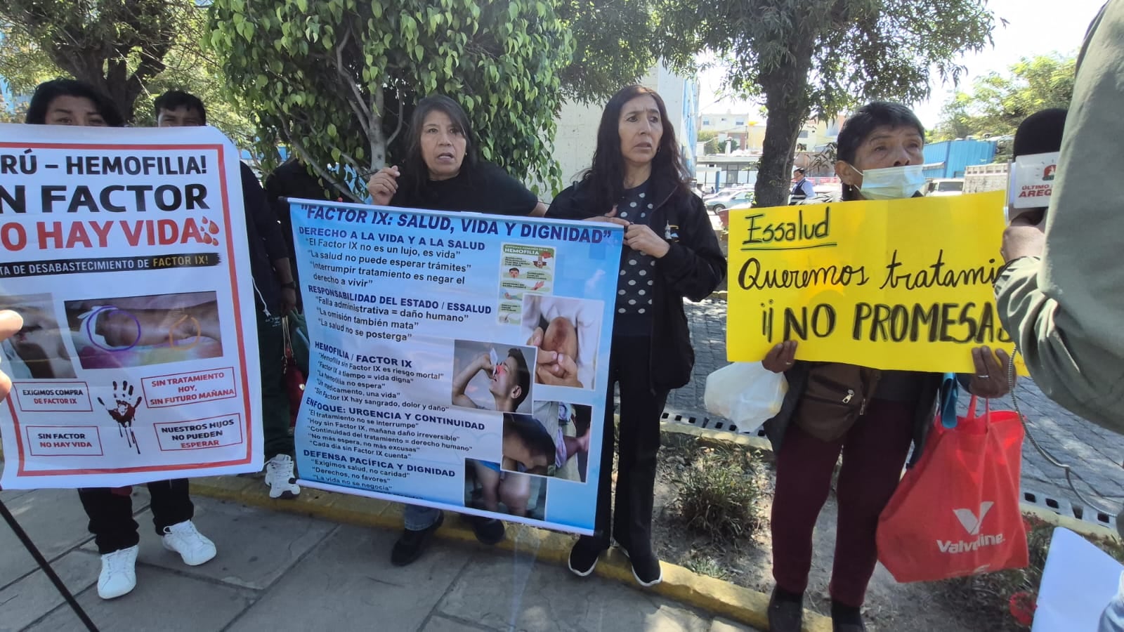 Pacientes con hemofilia dejan de caminar por falta de medicamentos en Arequipa (Foto: Pedro Torres/@photo.gec)
