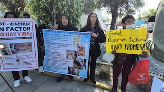 Pacientes con hemofilia dejan de caminar por falta de medicamentos en Arequipa (VIDEO)