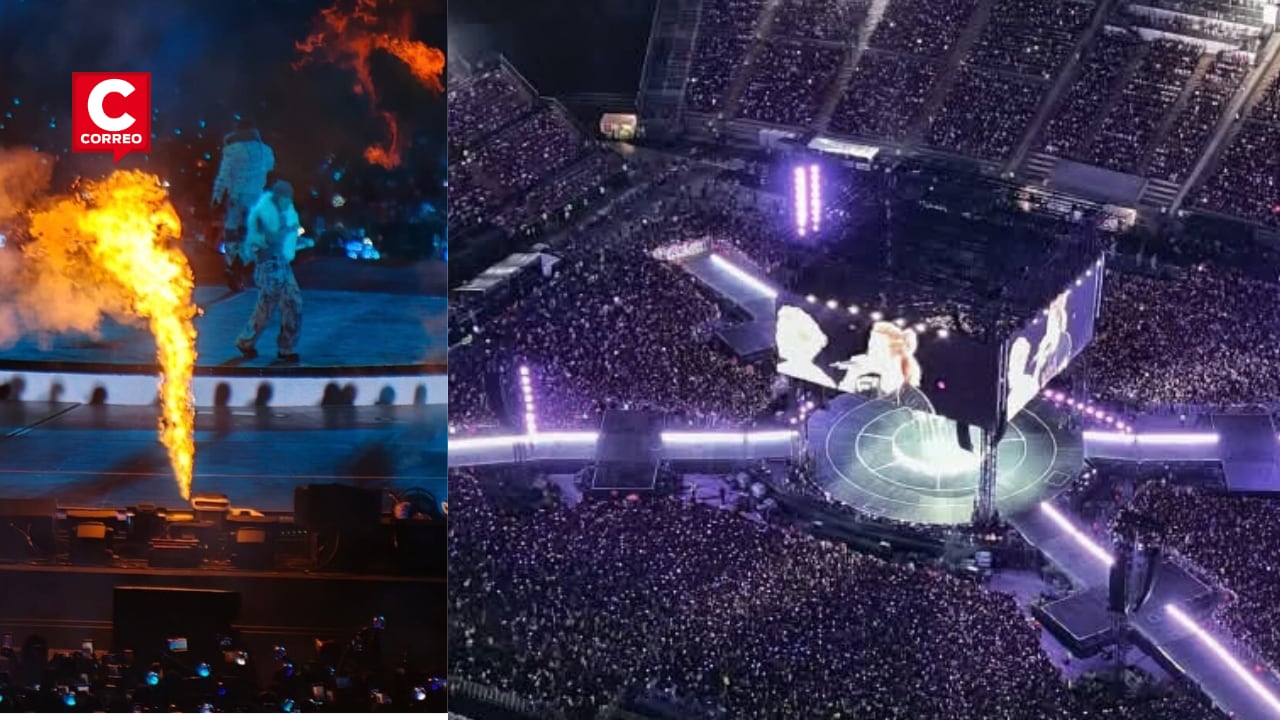 El grupo surcoreano interactuó con el público durante su primer concierto en Lima y recibió una multitudinaria respuesta.