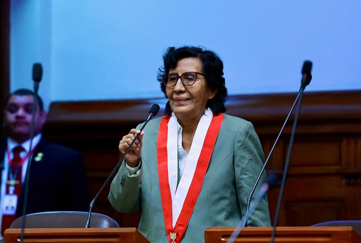 Lucinda Vásquez fue elegida por Perú Libre en el 2021 y luego se integró a Juntos por el Perú - Voces del Pueblo - Bloque Magisterial. (Foto: Congreso)