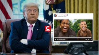 Donald Trump defiende publicación de video racista contra los Obama: “No cometí ningún error”