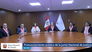 JNJ activa procedimiento de ejecución forzosa para reponer a Patricia Benavides