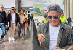 Alejandro Sanz llega a Cusco de sorpresa con su novia Stephanie Cayo