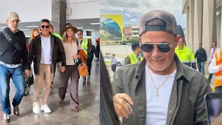 Alejandro Sanz llega a Cusco de sorpresa con su novia Stephanie Cayo