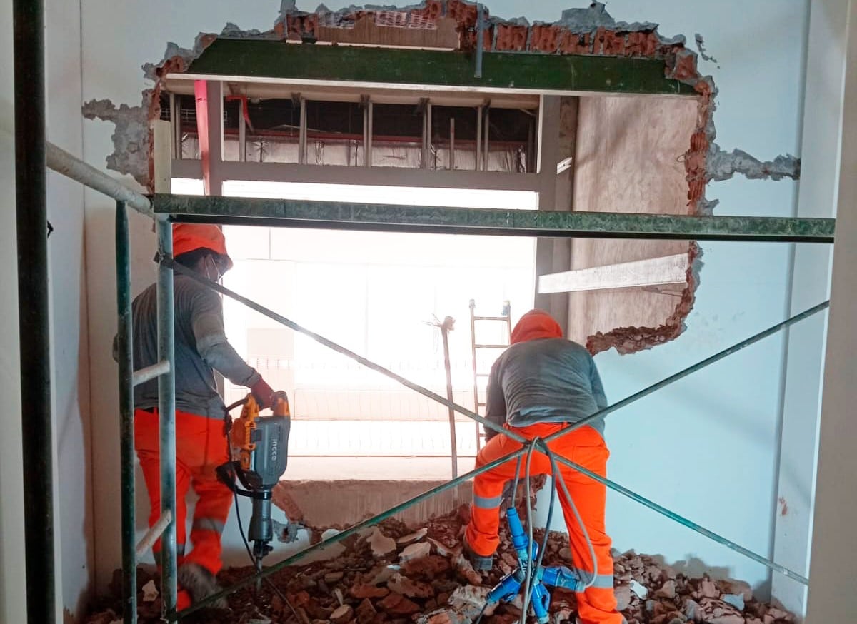 Realizan trabajos preliminares para empezar saldo de obra en hospital Camaná (Foto: GRA)