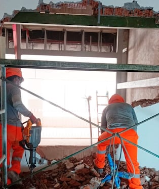 Realizan trabajos preliminares para empezar saldo de obra en hospital Camaná (Foto: GRA)