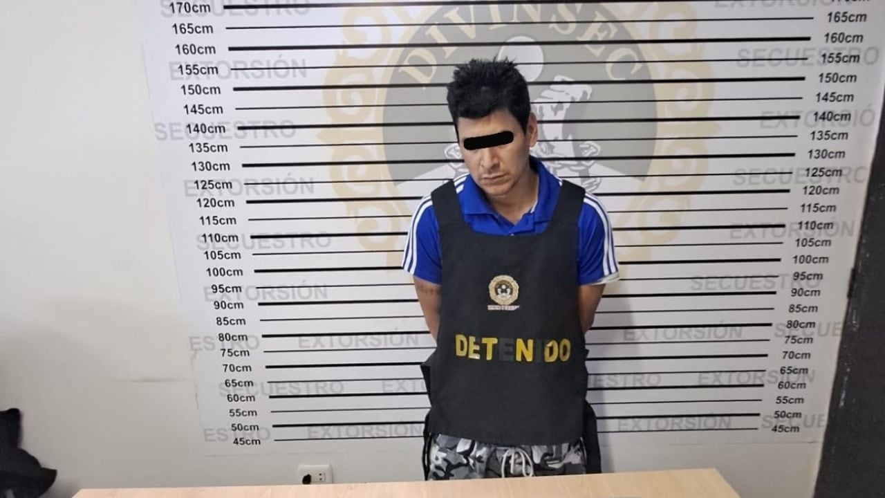 La Policía detuvo a presunto extorsionador cuando merodeaba la casa de su víctima en el distrito de Moche.