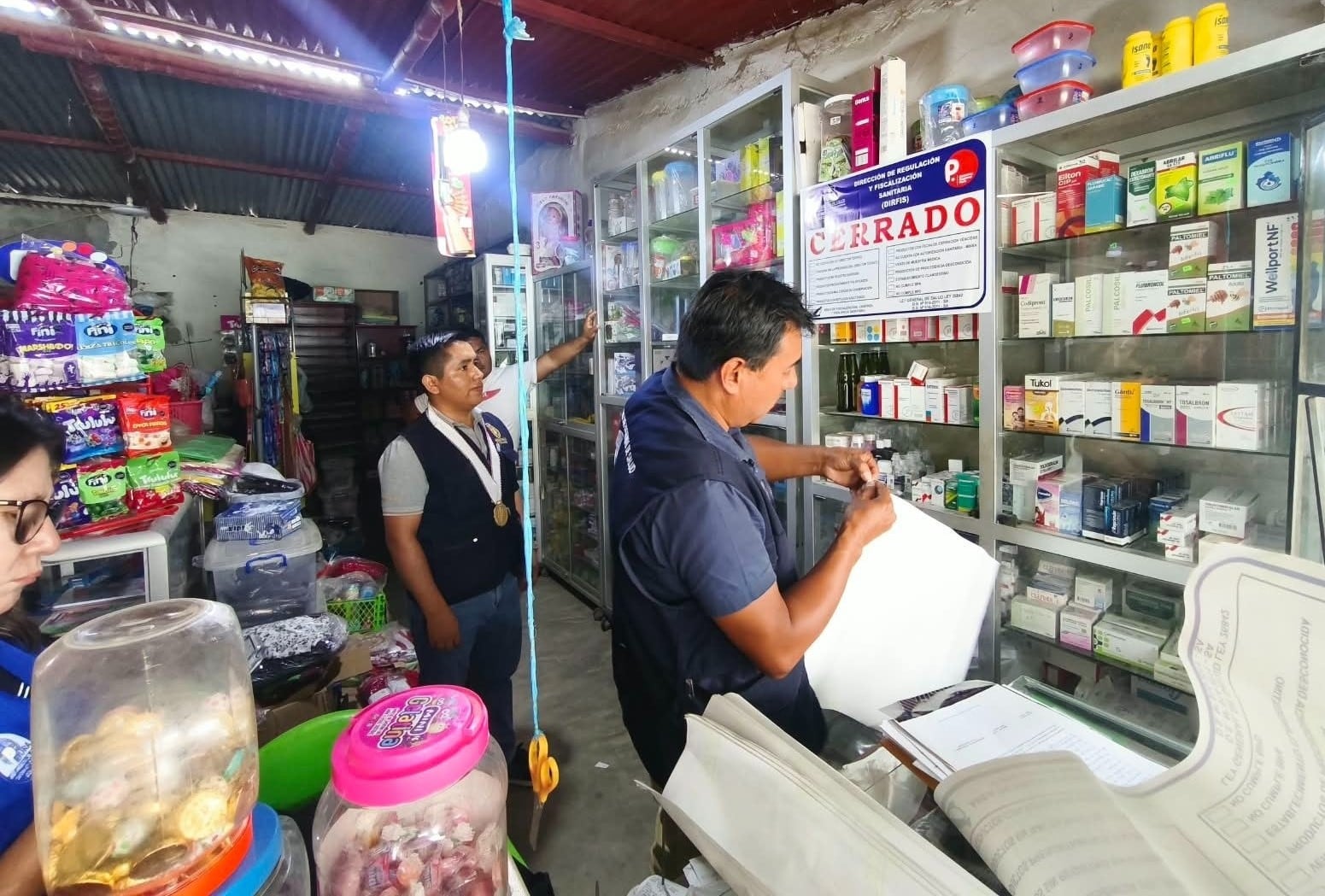 Intervención fue realizada en una bodega del distrito de Lancones