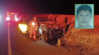 Tacna: Un muerto y seis heridos al colisionar colectivo en la Panamericana Sur