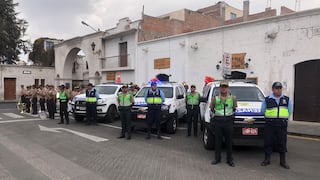 Arequipa: Con más policías reforzarán patrullaje integrado en el distrito de Cayma