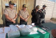Tacna: Detienen a pareja con droga y municiones de presunta organización criminal