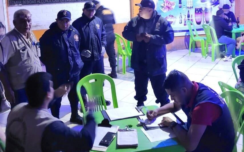 Autoridades del COPROSEC realizaron un operativo en distintos locales