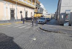 Reportaron dos cuerpos en pleno Centro Histórico de Arequipa