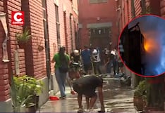 Incendio en Barrios Altos: Vecinos denuncian daños en sus viviendas por fuego y agua