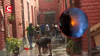 Incendio en Barrios Altos: Vecinos denuncian daños en sus viviendas por fuego y agua
