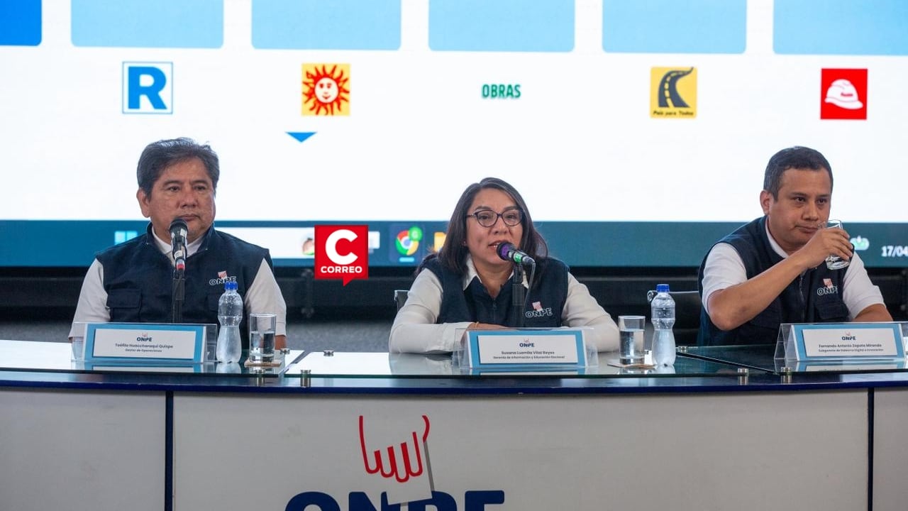 ONPE admite demora al entregar datos sobre incidencias y anuncia investigación interna tras los comicios. Composición: Fotos: Foto: Fernando Sangama / @photo.gec