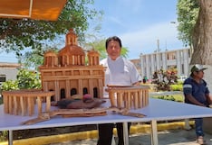 Chiclayo: panadero elabora réplica de la Basílica de San Pedro en homenaje al papa León XIV