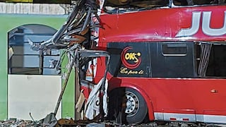 Arequipa: Accidente de bus en Camaná deja una fallecida y varios heridos con amputaciones