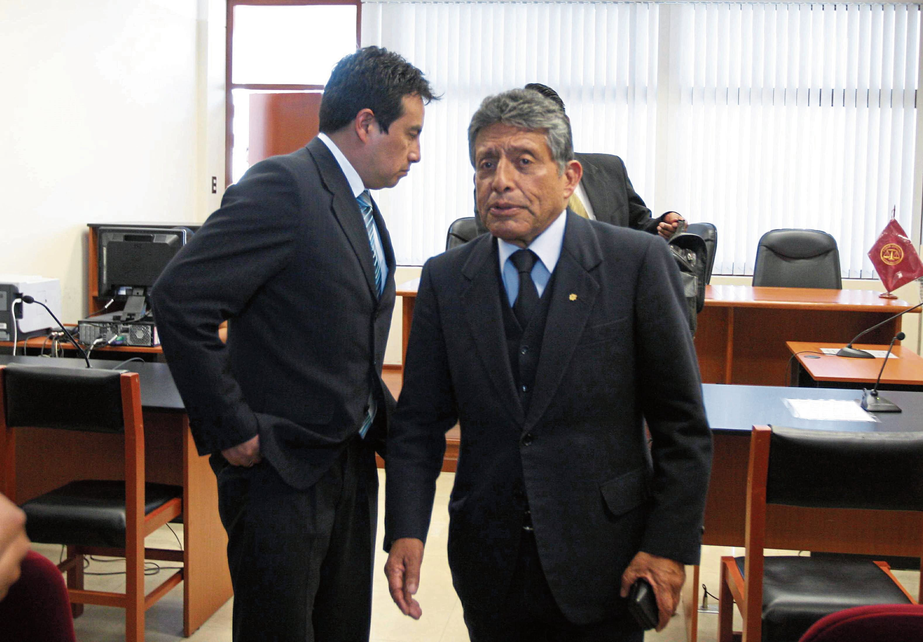 Juan Manuel Guillen y su exgerente Jorge Luis Aguilar. (Foto: GEC)