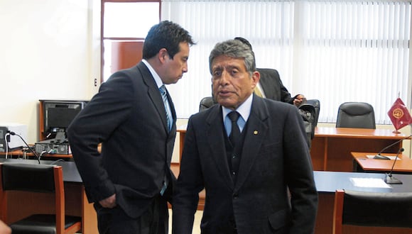 Juan Manuel Guillen y su exgerente Jorge Luis Aguilar. (Foto: GEC)