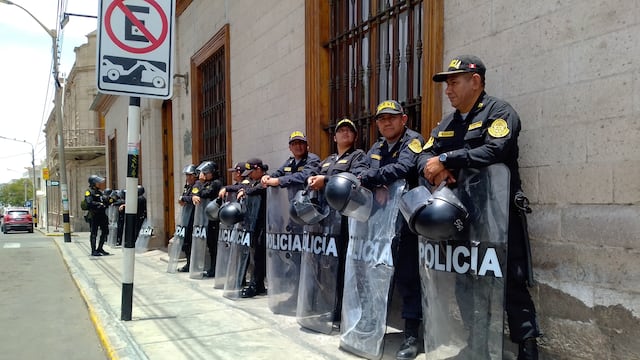 Tacna: Más de 900 policías fueron desplegados en puntos estratégicos