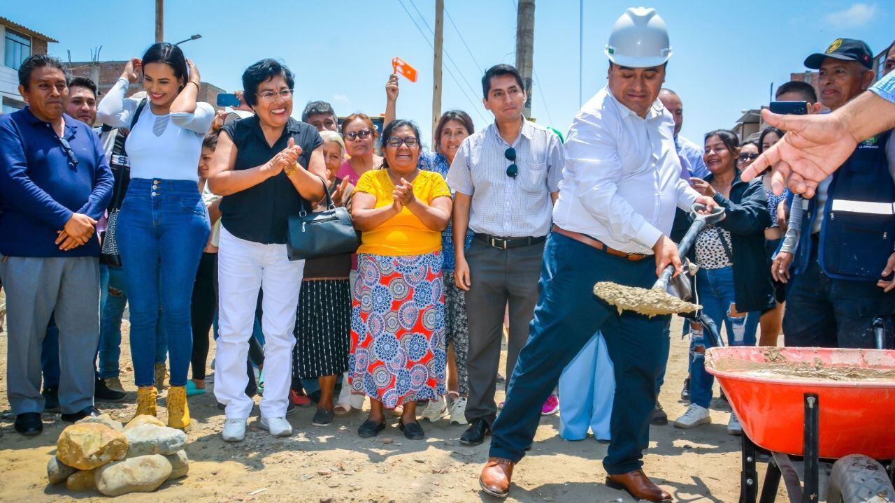 El obra se ejecutará en un plazo de 75 días calendario, aseguró el alcalde Wilmer Sánchez.