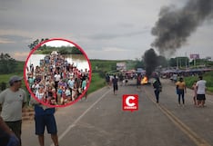 Loreto: bloqueos aíslan Yurimaguas por quinto día en medio de protestas que afectan salud y economía