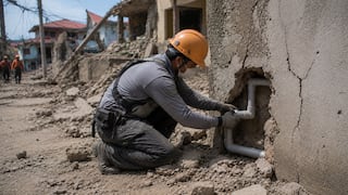 Sismos en Perú: el riesgo oculto en las tuberías que puede dejar una vivienda inhabitable