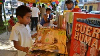 Día del libro: Biblioteca Infantil Itinerante en Alameda Chabuca Granda
