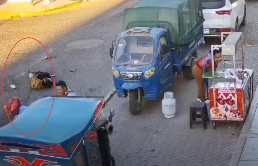 Motociclista atropella a anciana de 80 años en Majes